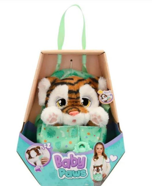 Baby Paws Tiger Interactive Plush