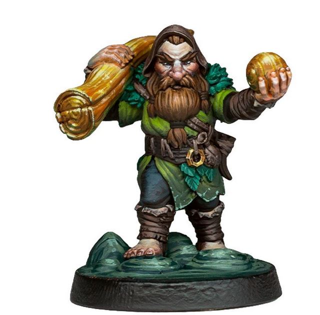 Vallejo Essential Paint Set By Squidmar Miniatures 12 Acrylic +1 Excl Miniature Figure