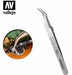Vallejo Hobby Tools Curved Tweezers Stainless Steel