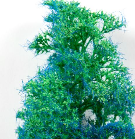 Akm Interactive Dioramas 1/35 Blue Green Fantasy Bushes