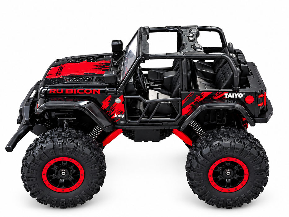 Taiyo Radio Control 1:16 Licensed Jeep Wrangler Rubicon 4wd