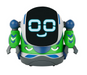 Xtrem Bots Crazbots Mini Rc Robot Roll