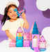 Magna Glitter Tiles Castle 25 Piece Set With 2 Figures 