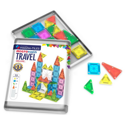 Magna Tiles Micro Mags Deluxe Travel Set (55pc)