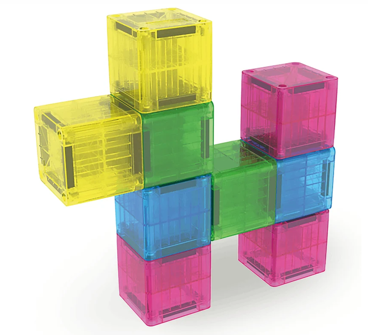 Magna-tiles - Mircomags - Cubes 9 Piece Set