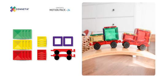 Connetix Rainbow Motion Pack 24 Pc