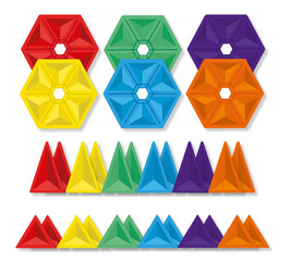 Connetix Rainbow Geometry 30 Pc Set