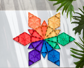 Connetix Rainbow Geometry 30 Pc Set