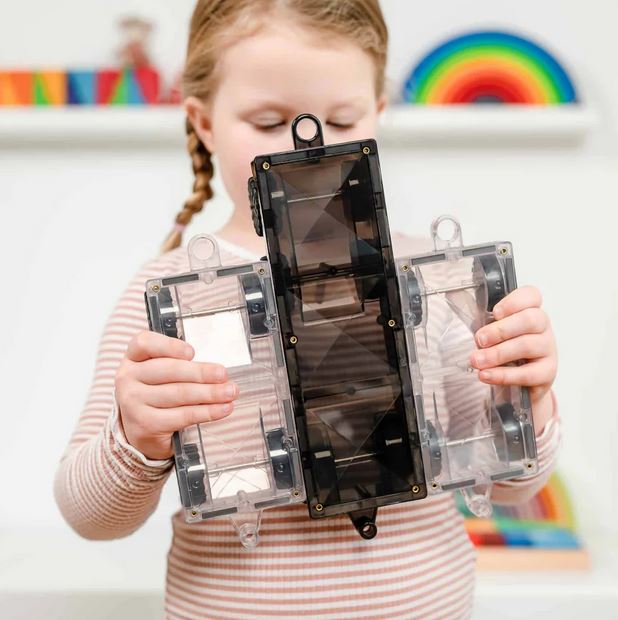 Connetix Tiles 50 Pc Rainbow Transport Pack