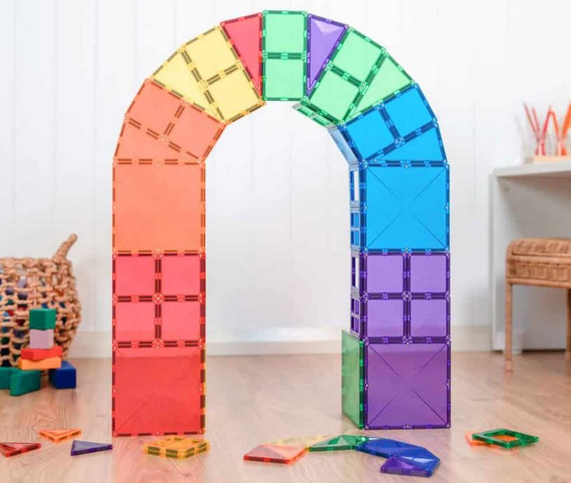 Connetix Tiles Rainbow Starter 60 Pc Pack