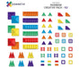 Connetix Tiles Rainbow Creative 102 Pc Pack