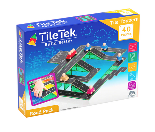 Tiletek - 40 Piece Tile Topper - Road Pack