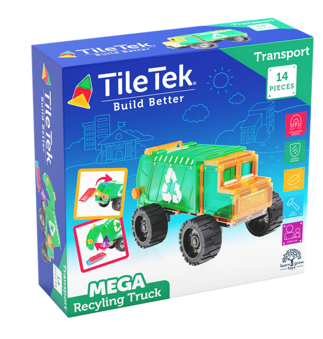 Tiletek - 14 Piece Mega Recycling Truck
