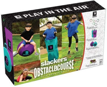 Slackers Ninja Obstacle Course W/ Bounce Ball