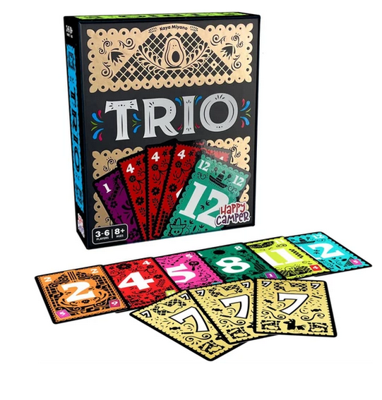 Trio Clever  Card Game For Ages:8+