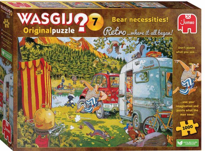 Wasgij? Original No 7 Retro Bear Necessities 1000 Pc Puzzle