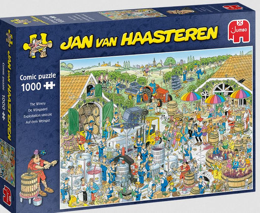 Jan Van Haasteren The Winery 1000 Pc Comic Puzzle