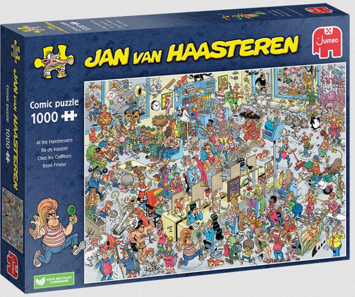 Jan Van Haasteren At The Hairdressers 1000 Pc Comic Puzzle