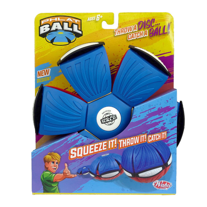 Wahu Phlat Ball Blue Colours Age 6+