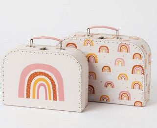 Rainbow 2pc Suitcase