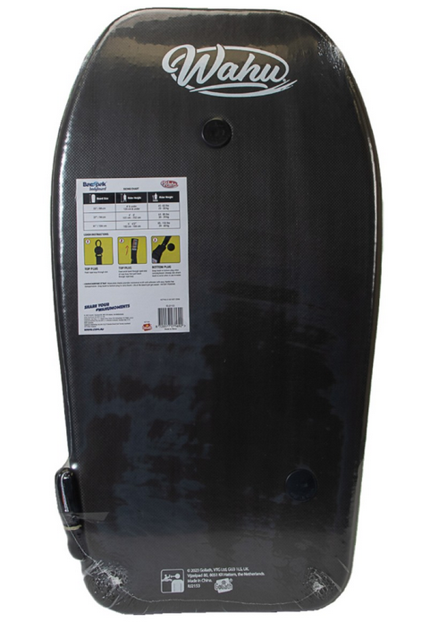 Wahu Bodyboard Bac Pak 84cm Grren/blue With Hands Free Strap