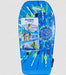 Wahu Tie Die Blue Bodyboard 94cm With Hands Free Carry Bac Pak Strap