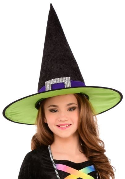 Rainbow Witch Costume Size Medium