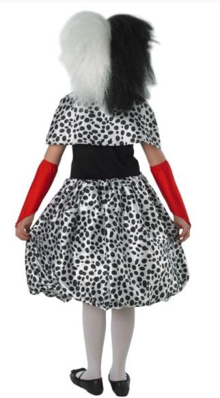 Cruella De Vil Deluxe Costume Size 3-4 Years