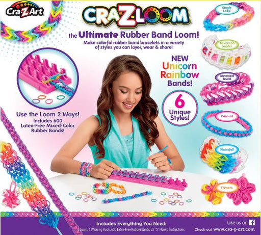 Cra-z-loom Ultimate Rubber Band Loom Assorted — ToyWauchope