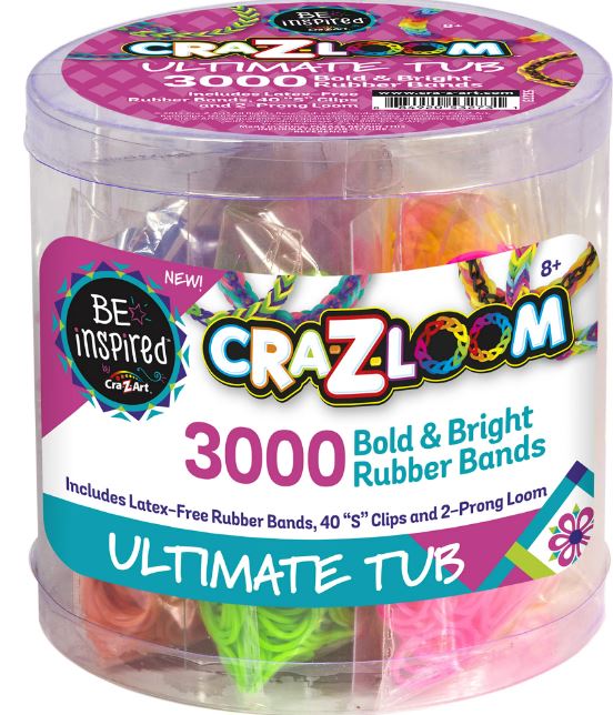 Cra-z-loom Ultimate Tub 3000 Pieces