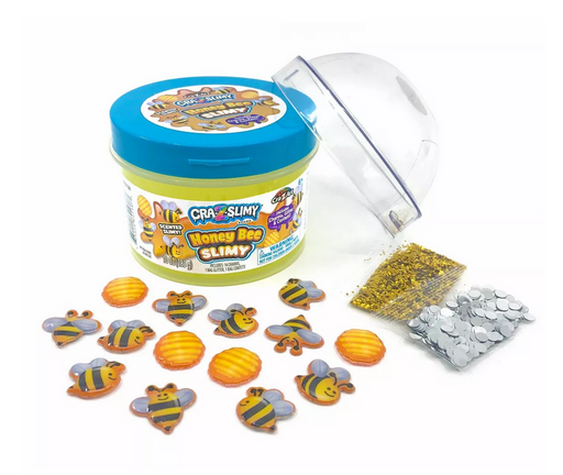 Cra-z-slimy Fun Dome Topper Jars Honey Bee Slime