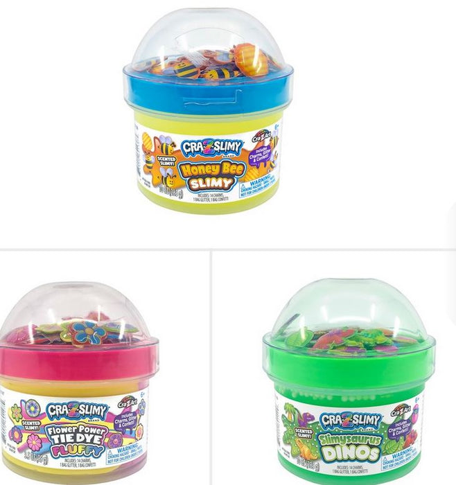 Crazy-art Fun Dome Topper Jars Assorted