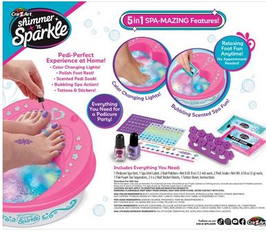 Shimmer N Sparkle 5 In 1 Light Up Super Spa Salon