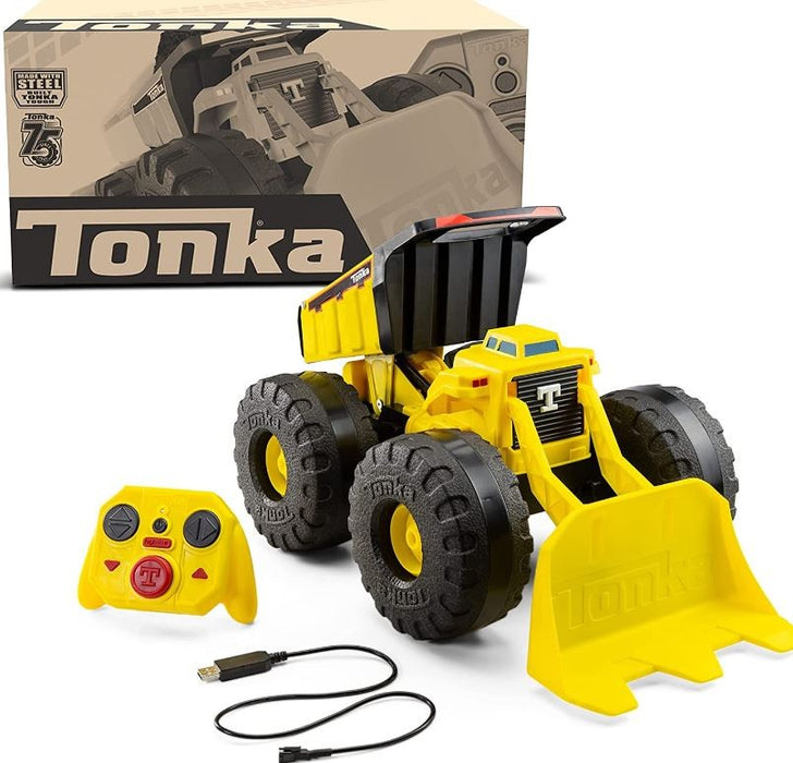 Tonka Mighty Monster Rc Steel Dump Truck