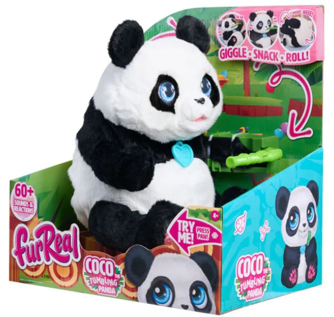 Fur Real Coco The Tumbling Panda With 60+ Sounds & Reactions