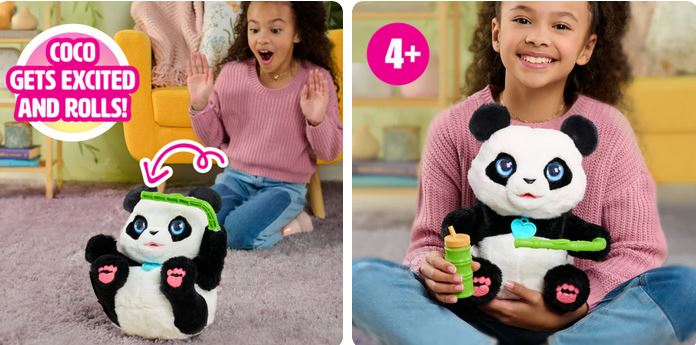 Fur Real Coco The Tumbling Panda With 60+ Sounds & Reactions