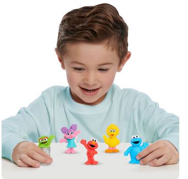 Sesame Street 6cm  5 Pc Mini Figure Set 