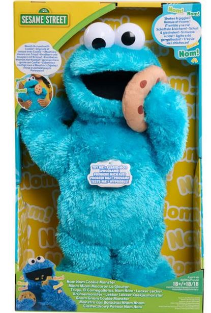 Sesame Street Cookie Monster Animated Plush 34cm