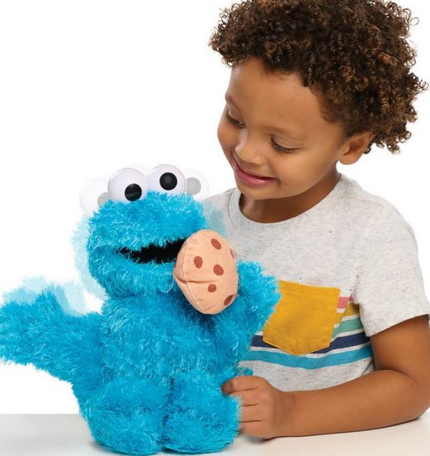 Sesame Street Cookie Monster Animated Plush 34cm