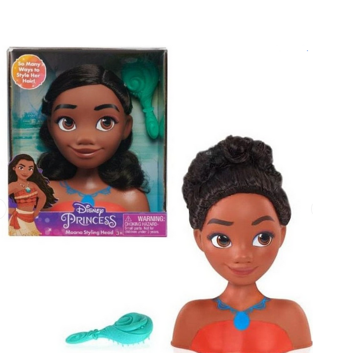 Disney Princess Moana Mini Styling Head 5 Inch