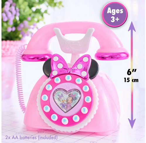 Minnie Mouse Ring Me Rotary Phone 2