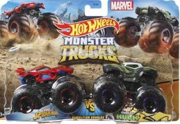 Hot Wheels Monster Trucks 1:64 Demolition 2 Pack Ass