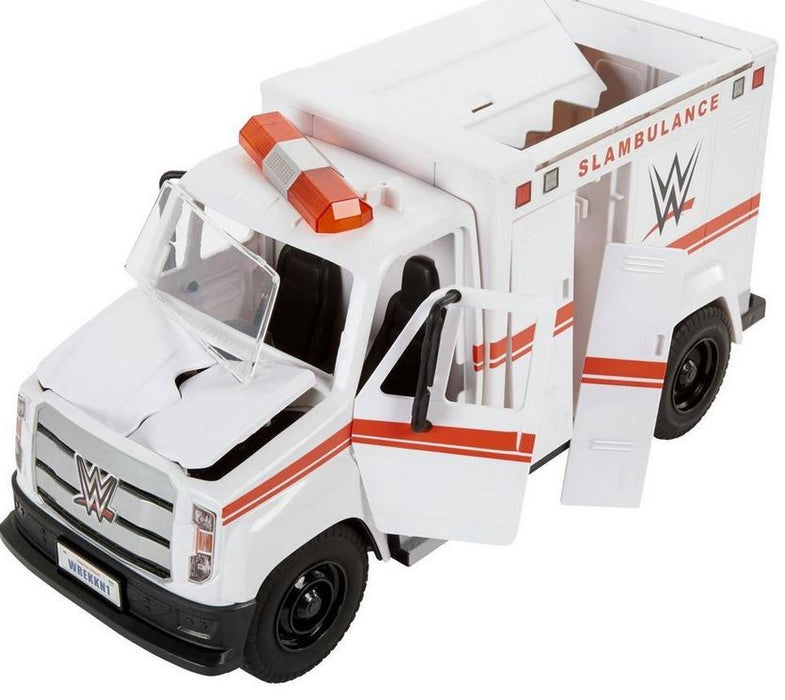 Wwwe Wrestling Wrekkin Slambulance Playset