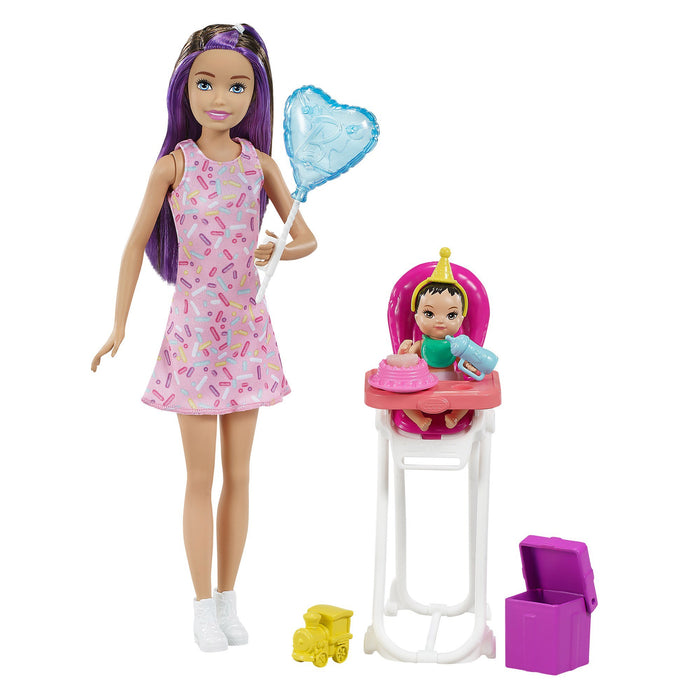 Barbie Skipper Babysitter Baby Birthday Playset