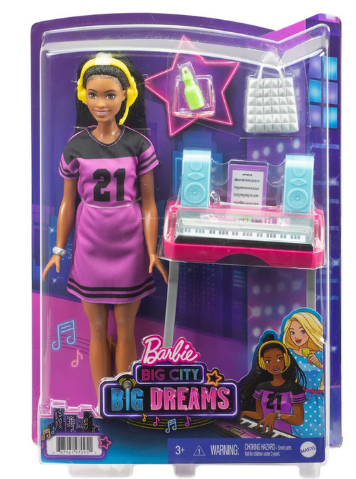 Barbie Big City Big Dreams Brooklyn Doll And Playset