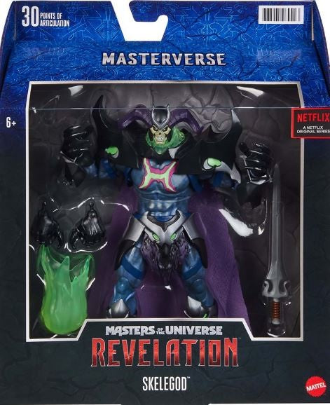 Masters Of The Uiniverse Masterverse Revelations Skelegod Action Figure