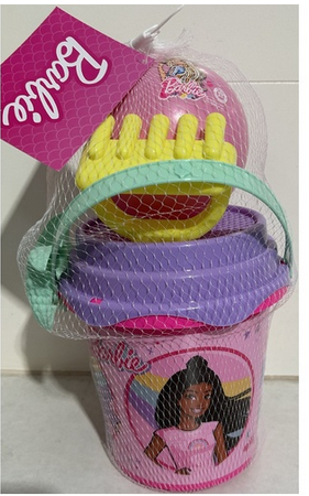 Barbie Beach Bucket Set 6 Pc