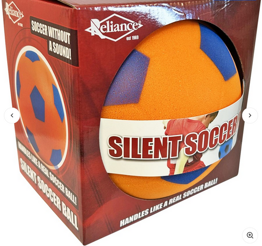 Reliance 20cm Silent Soccer Ball Asst