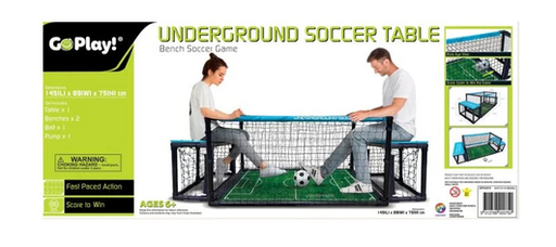 Go Play! Underground Soccer Table For Two Players Aged 