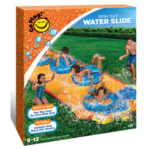 Go Play Spin Out Water Slide